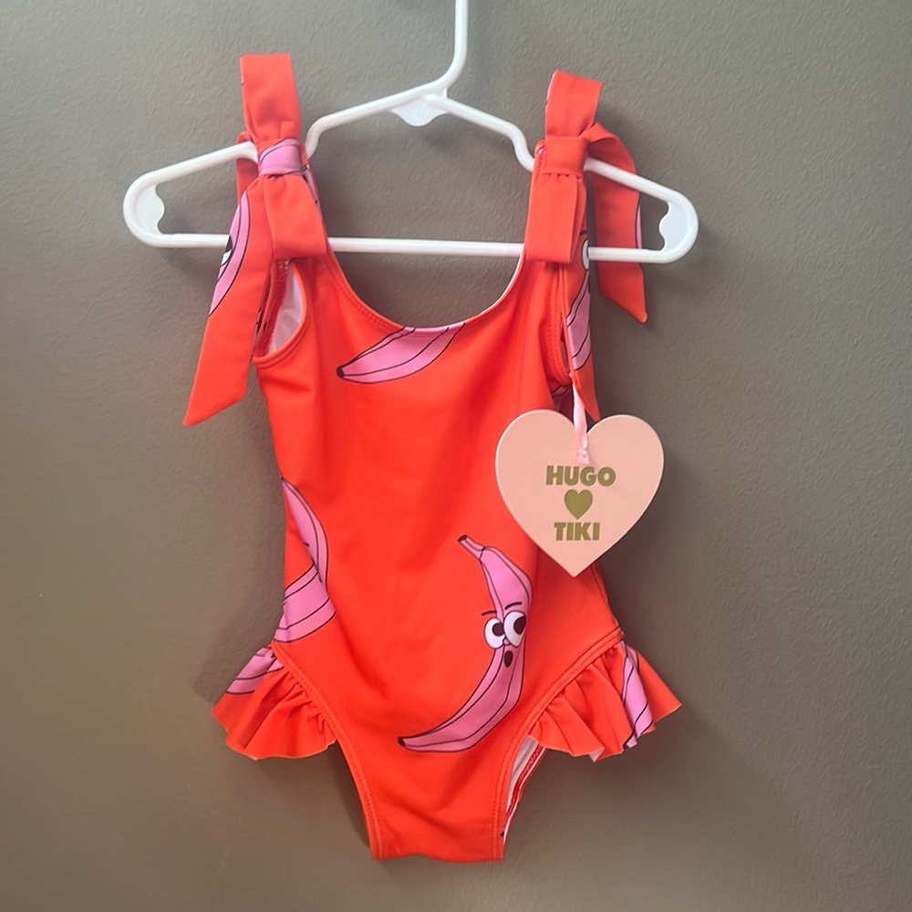 NWT: Hugo Loves Tiki Bow Swimsuit
